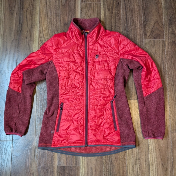 Orage Pink, Red and Blue Shell Jacket With Midlayer. - Picture 2 of 8